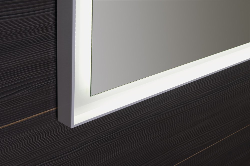 Sapho FLUT zrcadlo s LED podsvícením 1200x700mm, bílá FT120