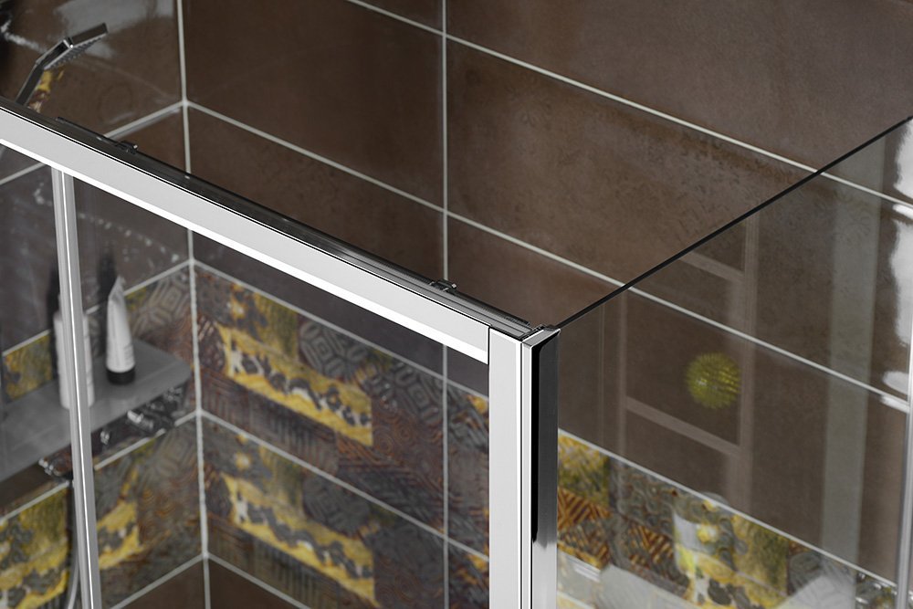 Polysan DEEP sprchové dveře posuvné 1300x1500mm, čiré sklo MD1315