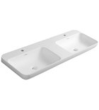 Photo: NIAGARA double washbasin 1200x140x400mm, matt white