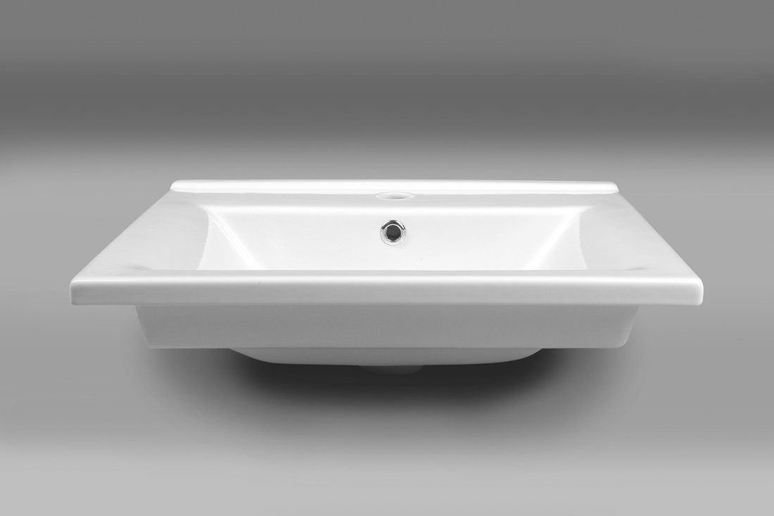 Aqualine ZUNO 55 keramické umyvadlo nábytkové 55x45cm, bílá 9055