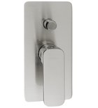 Photo: SPY Single Lever Concealed Shower Mixer, 2 outlets, brushed nickel