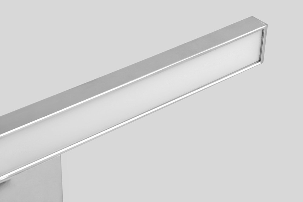 Aqualine SERAPA LED svítidlo, 9W, 230V, 600x40x100mm, hliník, chrom SA148