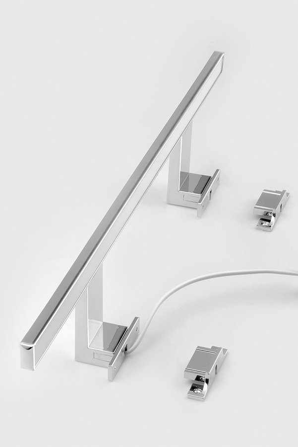 Aqualine SERAPA LED svítidlo, 9W, 230V, 600x40x100mm, hliník, chrom SA148