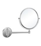 Photo: Wall-hung cosmetic mirror, Ø 200 mm, chrome