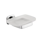 Photo: AIDA Soap Dish, chrome/frosted glass