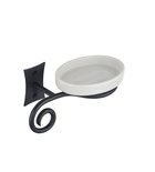 Photo: REBECCA Soap Dish Holder, black/ceramic