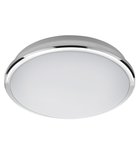 Photo: SILVER Ceiling LED Light dia 28cm, 10W, 230V, day white, chrome