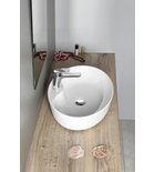 Photo: MARIANA counter top ceramic washbasin 58x41,5cm, white