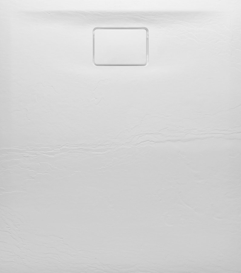 ACORA sprchová vanička,litý mramor,obdĺžnik 120x90x2,9cm, biela,dekor kameň