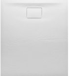 Photo: ACORA sprchová vanička,litý mramor,obdĺžnik 120x90x2,9cm, biela,dekor kameň