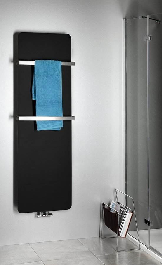 Sapho TABELLA otopné těleso 490x1590 mm, černá mat MI1547