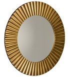 Photo: PRIDE kulaté zrcadlo v dřevěném rámu ø 90cm, bronz
