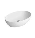 Photo: PURA counter top ceramic washbasin 60x42cm, white ExtraGlaze