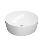 Photo: NUBES counter top ceramic washbasin dia 40cm, white ExtraGlaze