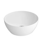Photo: PURA counter top ceramic washbasin Ø 42cm, white gloss ExtraGlaze