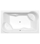 Photo: DUO Rectangular Bath with Support. Frame 200x120x45cm, White