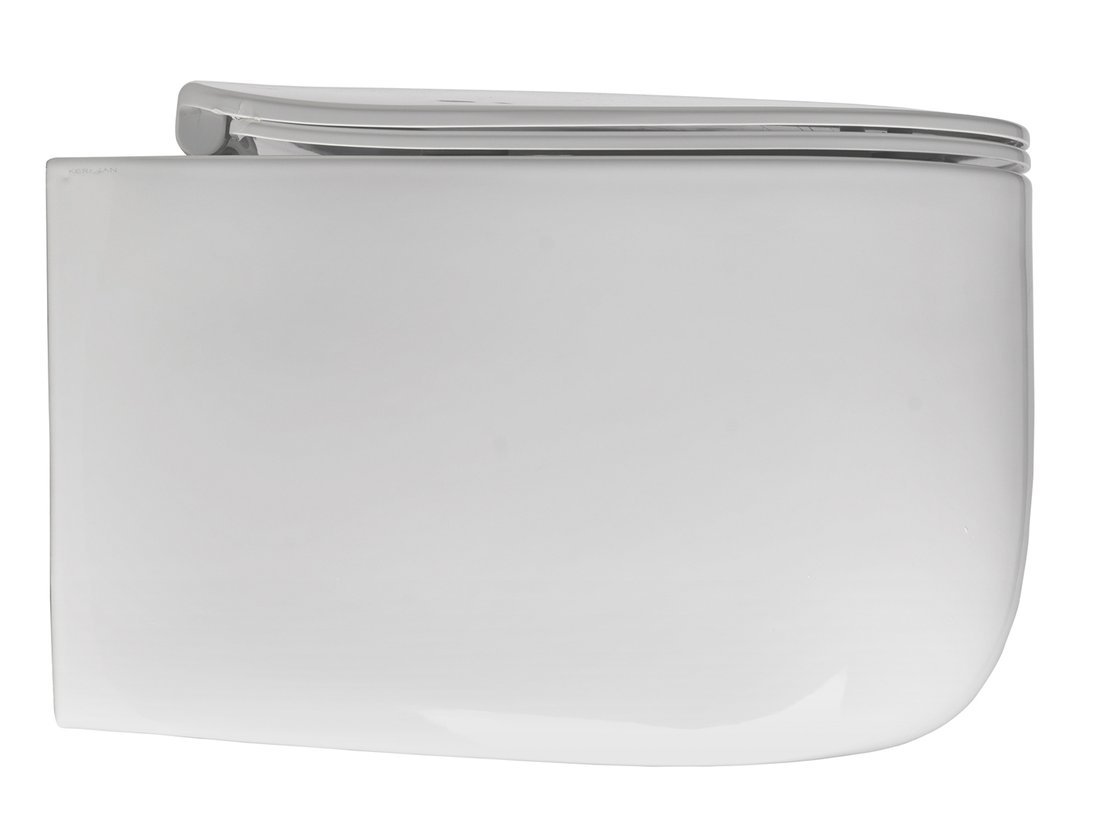 Kerasan NOLITA závěsná WC mísa, Rimless, 35x55cm, bílá 531401