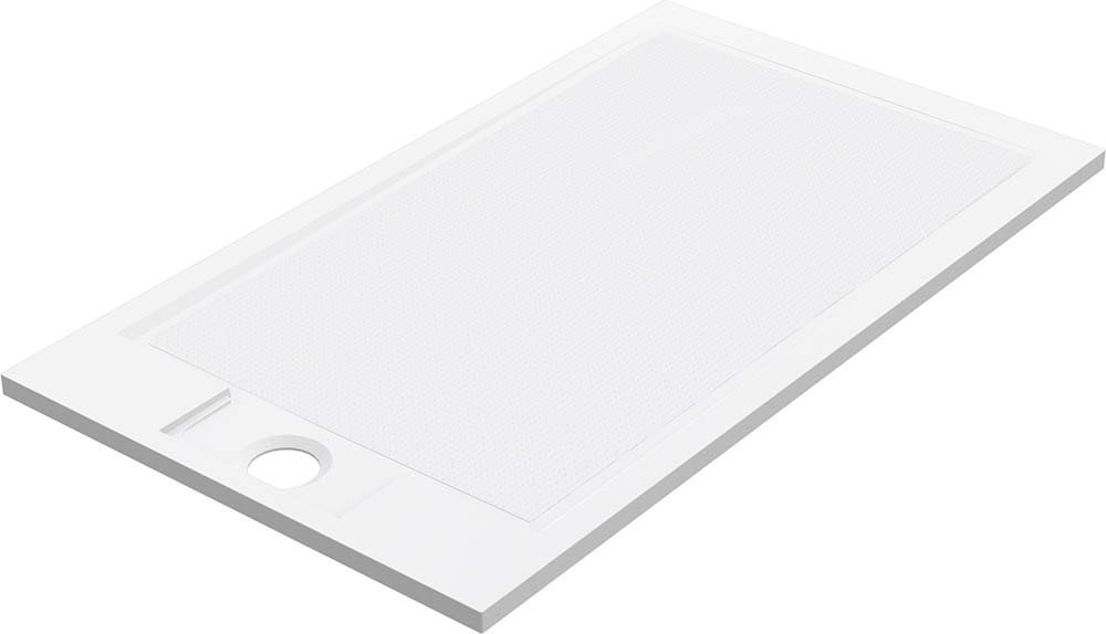 Gelco EMA sprchová vanička z litého mramoru, obdélník 110x90cm, bílá PE11090