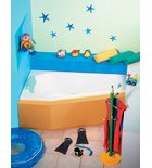 Photo: PROJEKTA L Asymmetric Bath 160x80x44cm, White