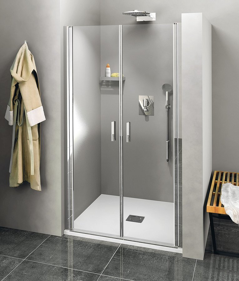 ZOOM LINE sprchové dveře dvojkřídlé 1000mm, čiré sklo ZL1710