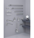 Photo: PIRENEI držiak uterákov 600mm, chróm