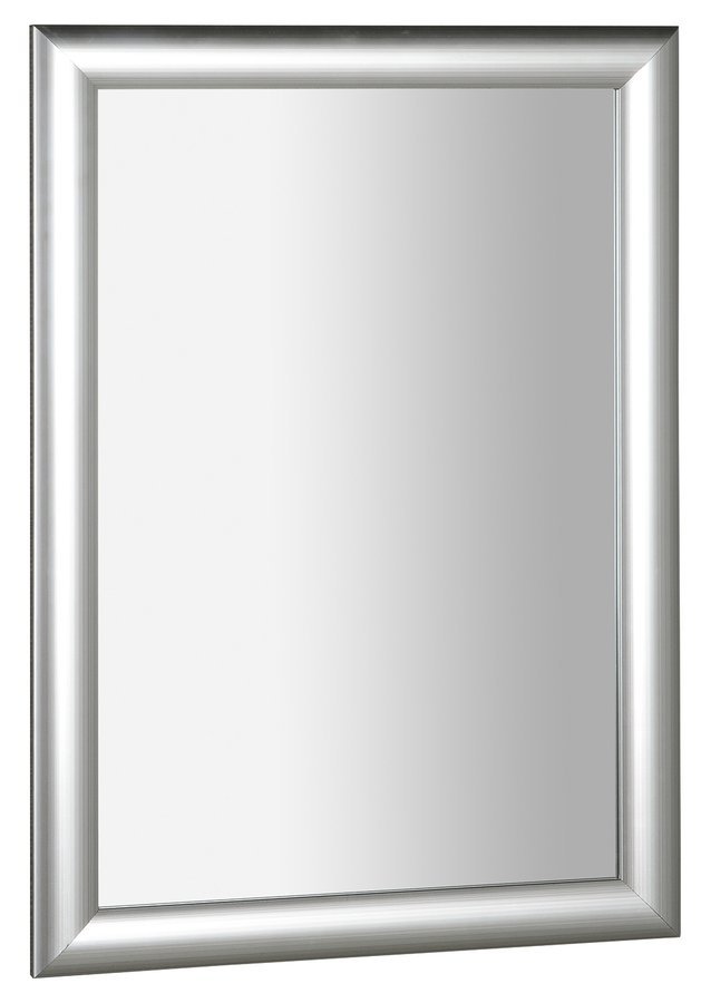 ESTA zrcadlo v dřevěném rámu 580x780mm, stříbrná s proužkem NL395