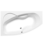 Photo: MAMBA L Asymmetric Bath 160x95x45cm, White