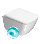 Photo: SAND Wall Hung Toilet, Swirlflush, 36x50 cm, white ExtraGlaze