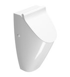 Photo: SAND Back Inlet Urinal with lid holes 31x65 cm, white ExtraGlaze
