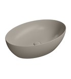 Photo: PURA Counter Top Ceramic Washbasin 60x42 cm, tortora matt