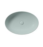 Photo: PURA counter top ceramic washbasin 60x42cm, ghiaccio matt