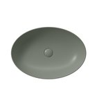 Photo: PURA counter top ceramic washbasin 60x42cm, agave matt