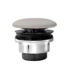 Photo: GSI umyvadlová výpust 5/4“, neuzavíratelná, keramická zátka, 5-65mm, creta mat