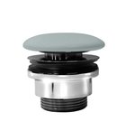 Photo: GSI umyvadlová výpust 5/4“, neuzavíratelná, keramická zátka, 5-65mm, ghiaccio mat