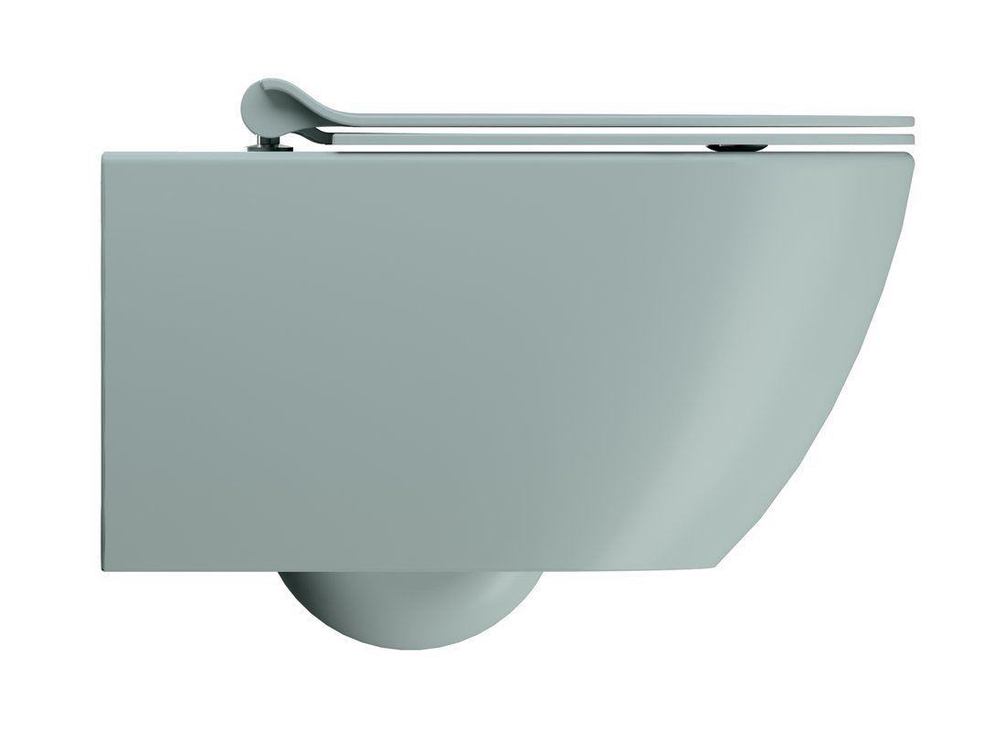 GSI PURA závěsná WC mísa, Swirlflush, 36x55cm, ghiaccio dual-mat 881515