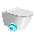 Photo: KUBE X wall hung toilet, Swirlflush, 36x55cm, white ExtraGlaze