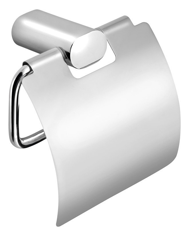 FLORI držák toaletního papíru s krytem, chrom RF007
