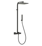 Photo: DIMY Shower Combi Set with Thermostatic Mixer Tap, black