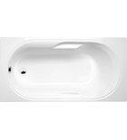Photo: MIRELA Rectangular Bath 160x75x45cm, White