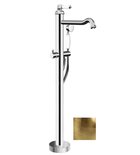 Photo: VIENNA Freestanding Bath Mixer Tap (floor connection), bronze