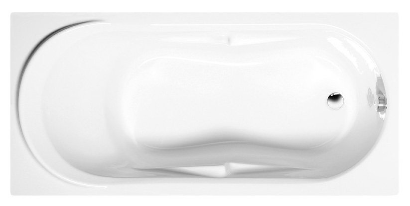 ADRIANA obdĺžniková vaňa 160x74x45cm, biela