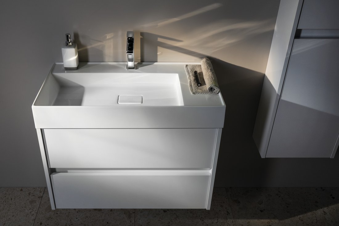 Sapho NIRONA umyvadlová skříňka 82x51,5x43 cm, bílá NR085-3030