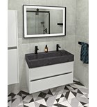 Photo: NIRONA Vanity Unit 95x51,5x43cm, white