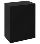 Photo: TREOS upper door cabinet 35x50x22cm, right/left, black matt