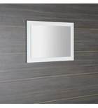 Photo: TREOS zrkadlo v ráme 750x500mm, biela matná