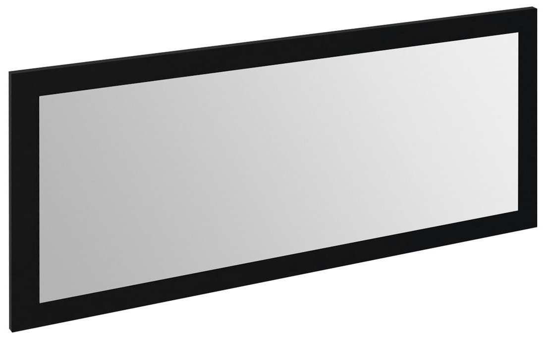 TREOS zrcadlo v rámu 1100x500mm, černá mat
