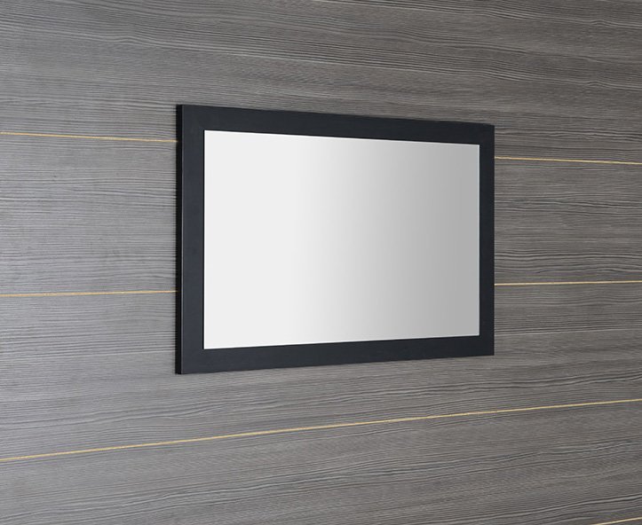 Sapho TREOS zrcadlo v rámu 1100x500mm, černá mat TS100-3535