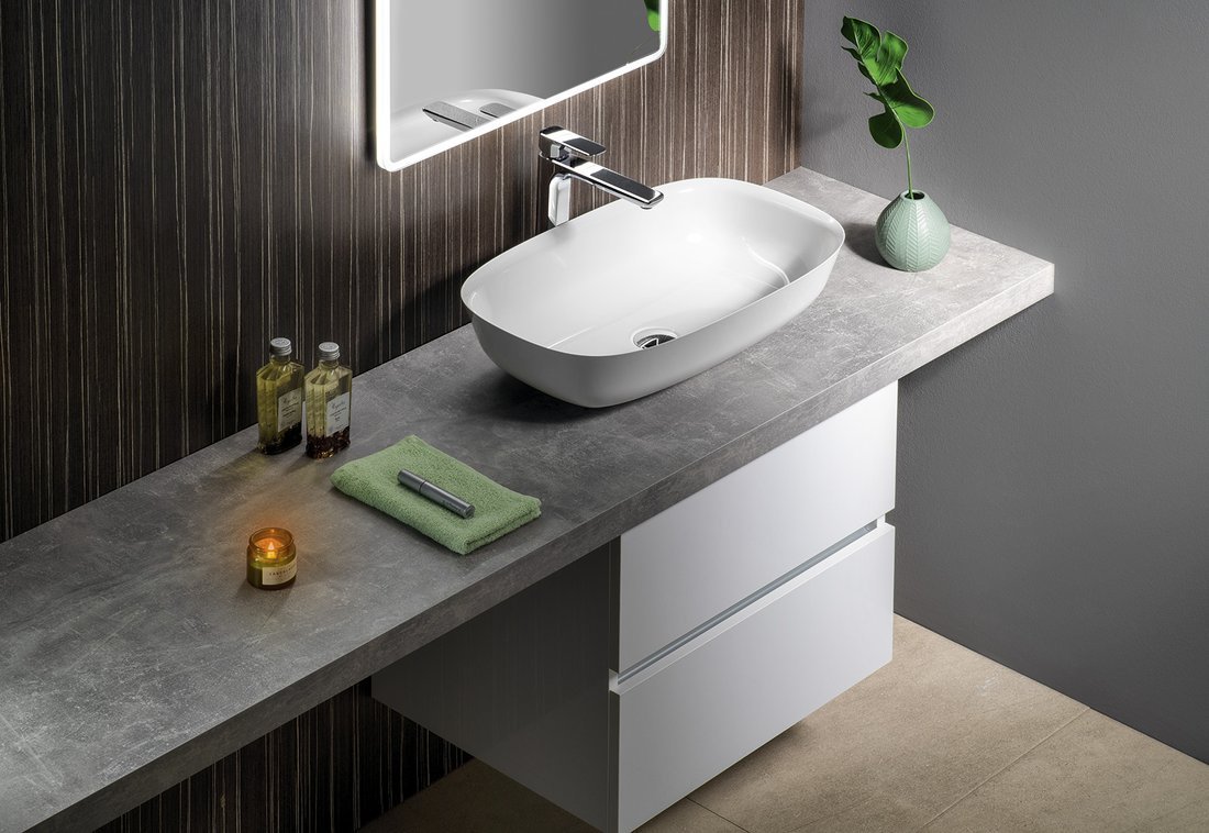 Sapho AVICE deska 190x50cm, cement AV197