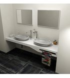 Photo: TAILOR+ Rockstone Countertop 180x50 cm, version F, towel holder on the right