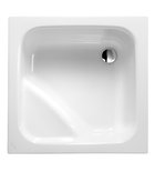 Photo: VISLA Deep Square Acrylic Shower Tray 80x80x29cm, White